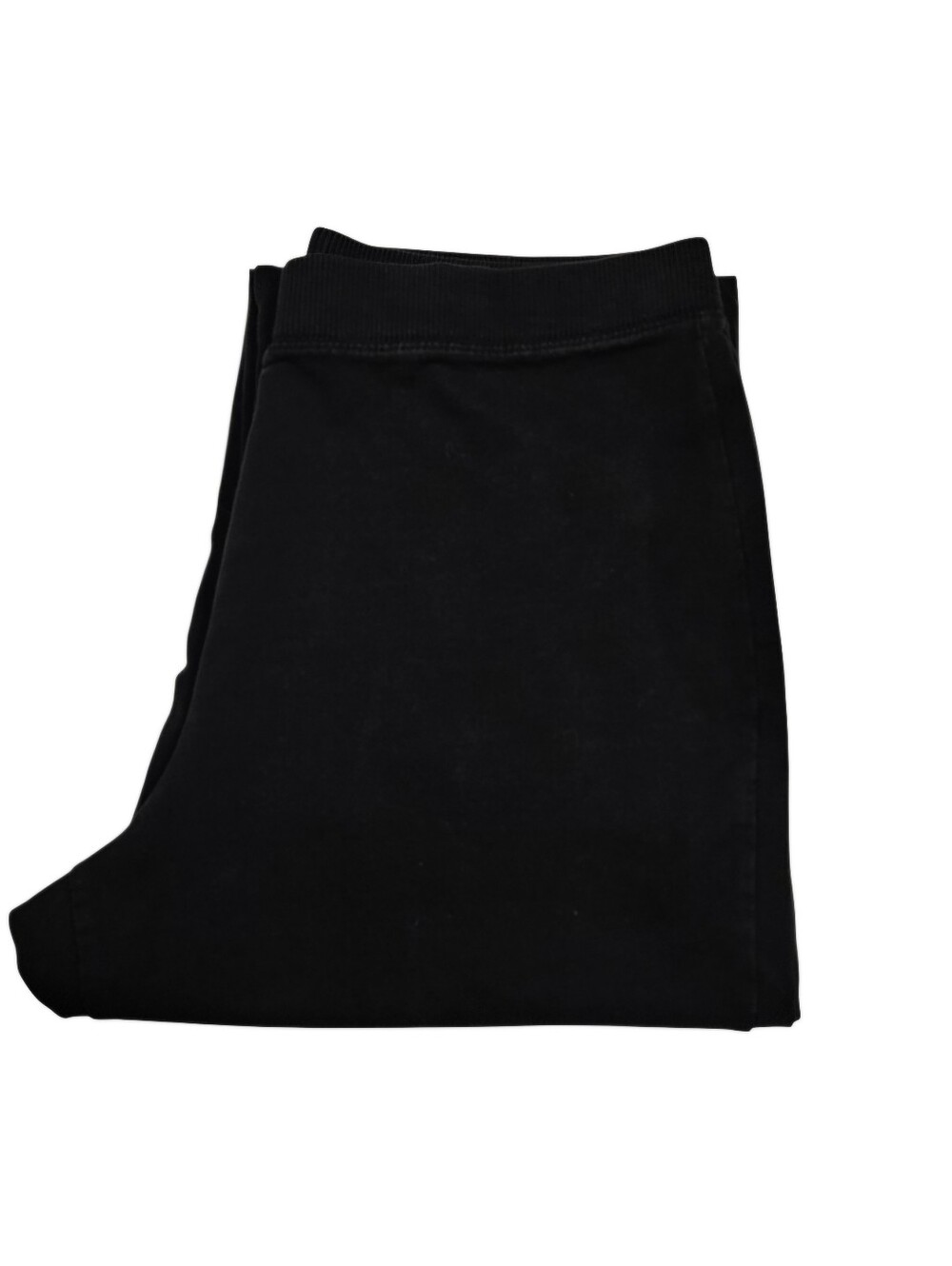 Hanes Black Straight-Leg Lounge Pants - Picture 7 of 8